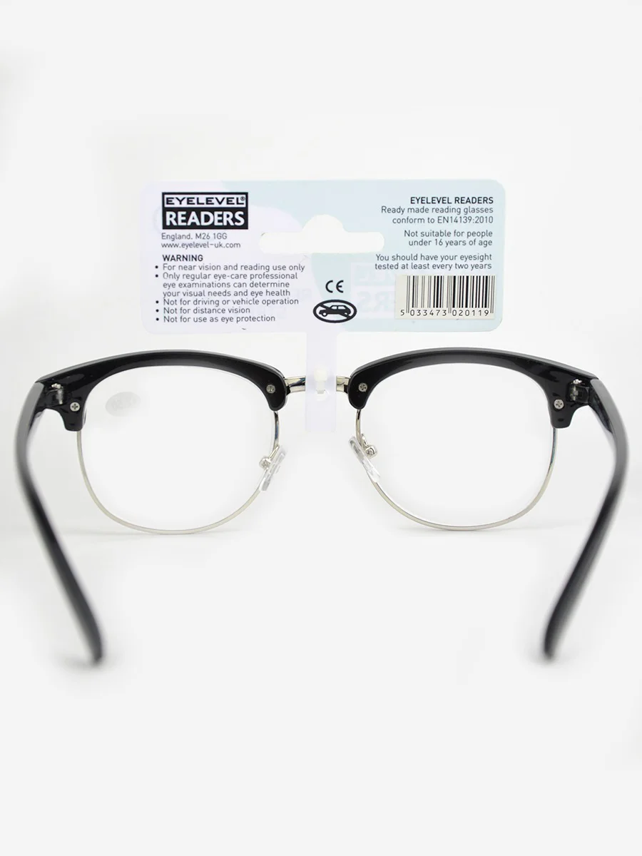 Очки для чтения EYELEVEL ALBANY BLACK READER, готовые