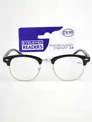 Очки для чтения EYELEVEL ALBANY BLACK READER, готовые