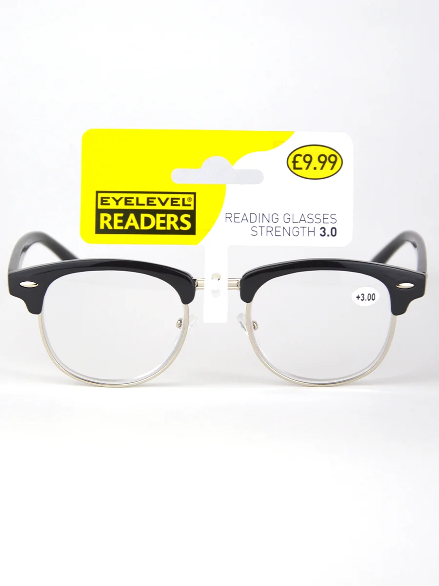 Очки для чтения EYELEVEL ALBANY BLACK READER, готовые
