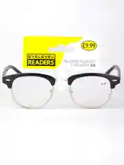Очки для чтения EYELEVEL ALBANY BLACK READER, готовые