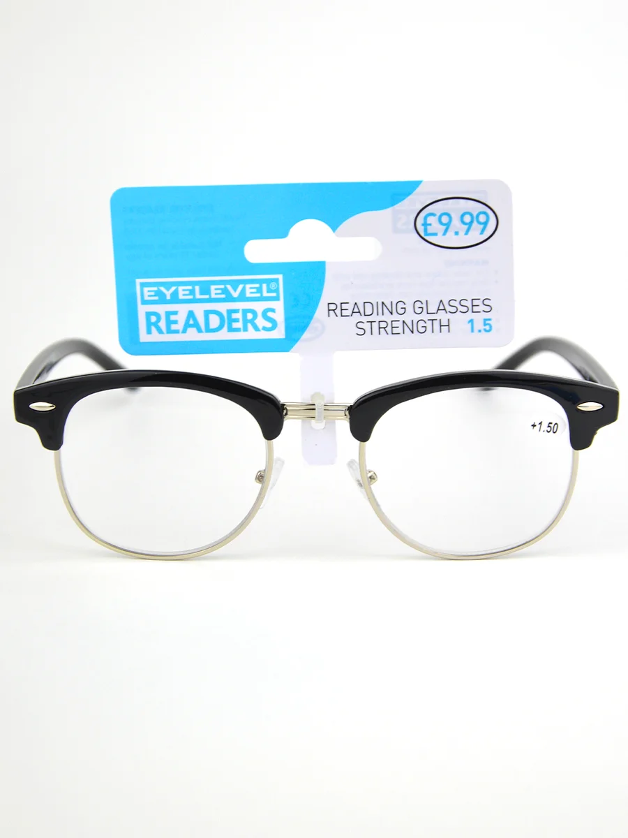Очки для чтения EYELEVEL ALBANY BLACK READER, готовые