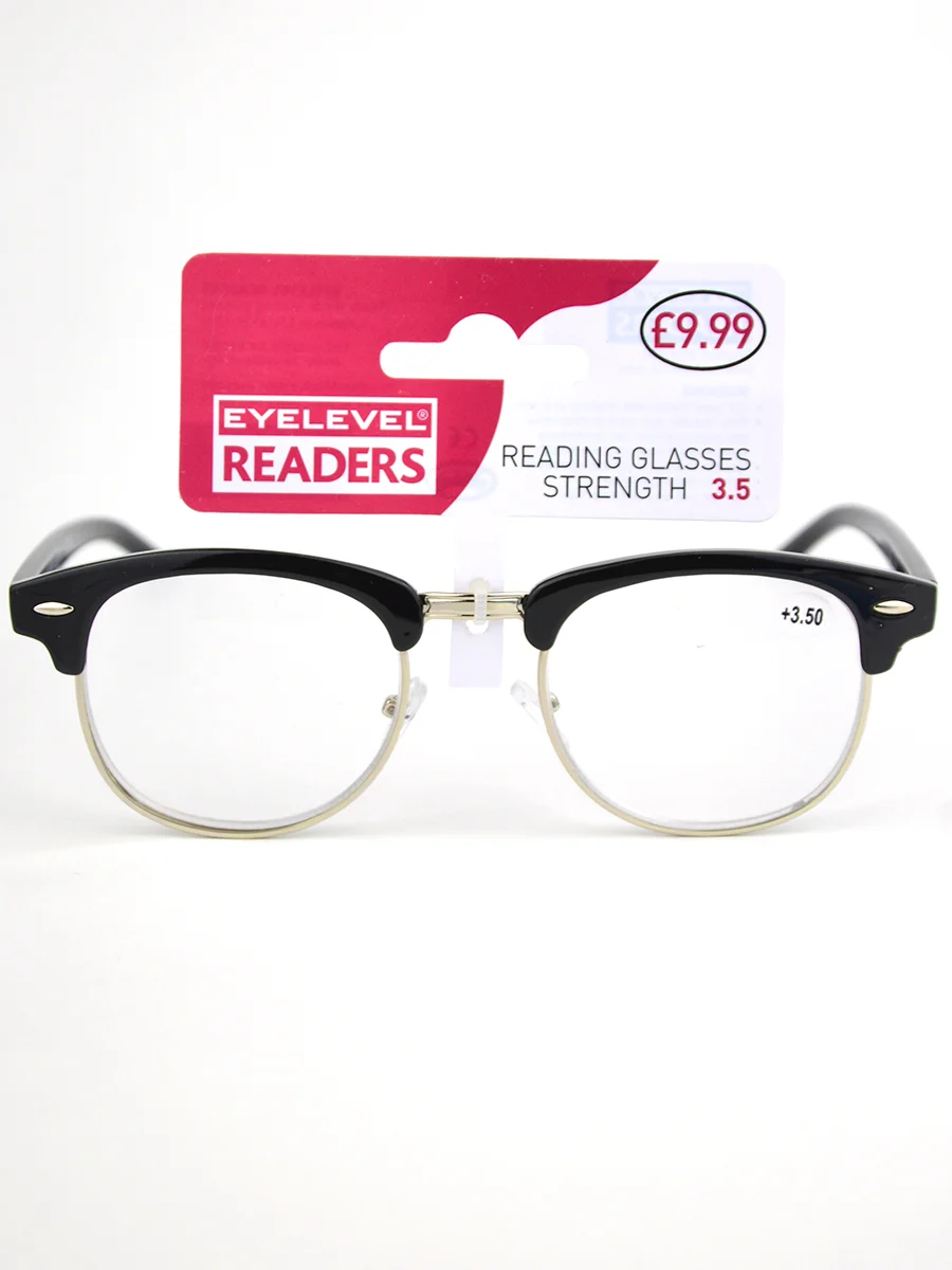 Очки для чтения EYELEVEL ALBANY BLACK READER, готовые