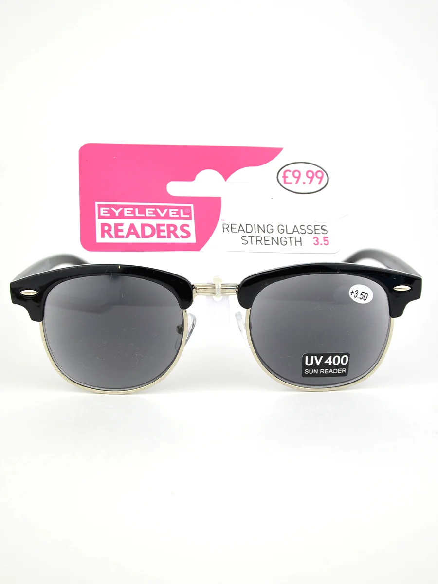 Очки для чтения c солнцезащитными линзами Eyelevel Albany Black Sun Reader