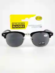 Очки для чтения c солнцезащитными линзами Eyelevel Albany Black Sun Reader