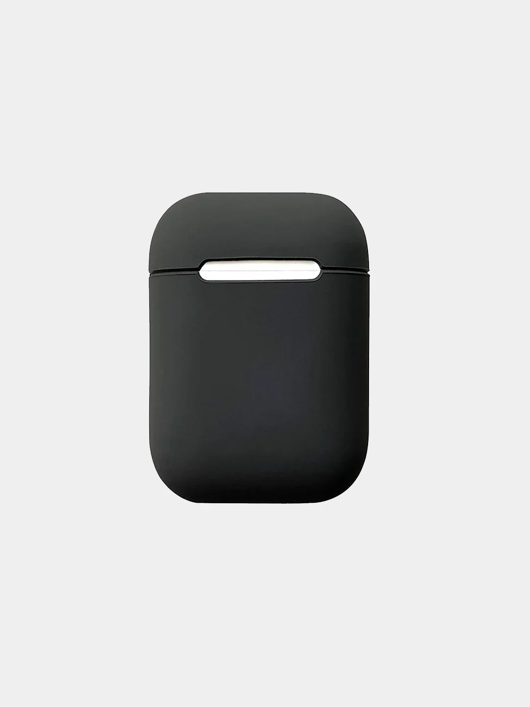 Угольный чехол Silicon Case для наушников Airpods 1 / Airpods 2