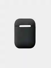 Угольный чехол Silicon Case для наушников Airpods 1 / Airpods 2