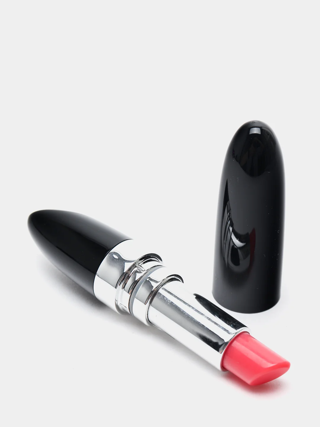 Черный мини вибратор Помада g-spot для вагинальной и клиторальной стимуляции