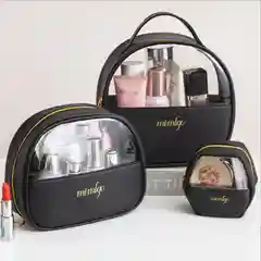 Черный косметичка, сумка, водонепроницаемая, сумка-аптечка