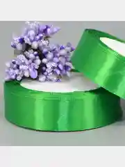 Лесной зеленый лента атласная 20мм x 22м