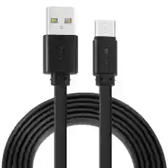 Черный кабель USB - USB Type-C Crown CMCU-3022C