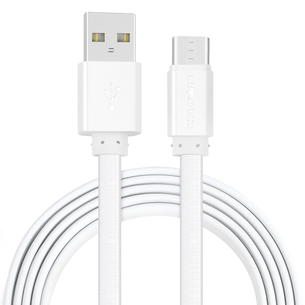 Белый кабель USB - USB Type-C Crown CMCU-3022C