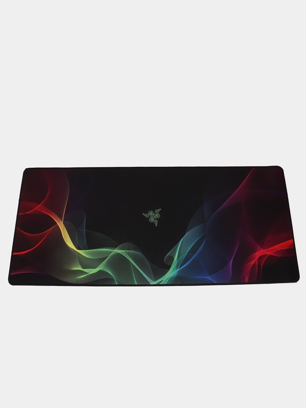 Коврик игровой длинный 90x40x0.3см Raser Color Smoke, кант оверлок