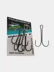 Двойной крючок STEALER DOUBLE HOOK (black nickel)