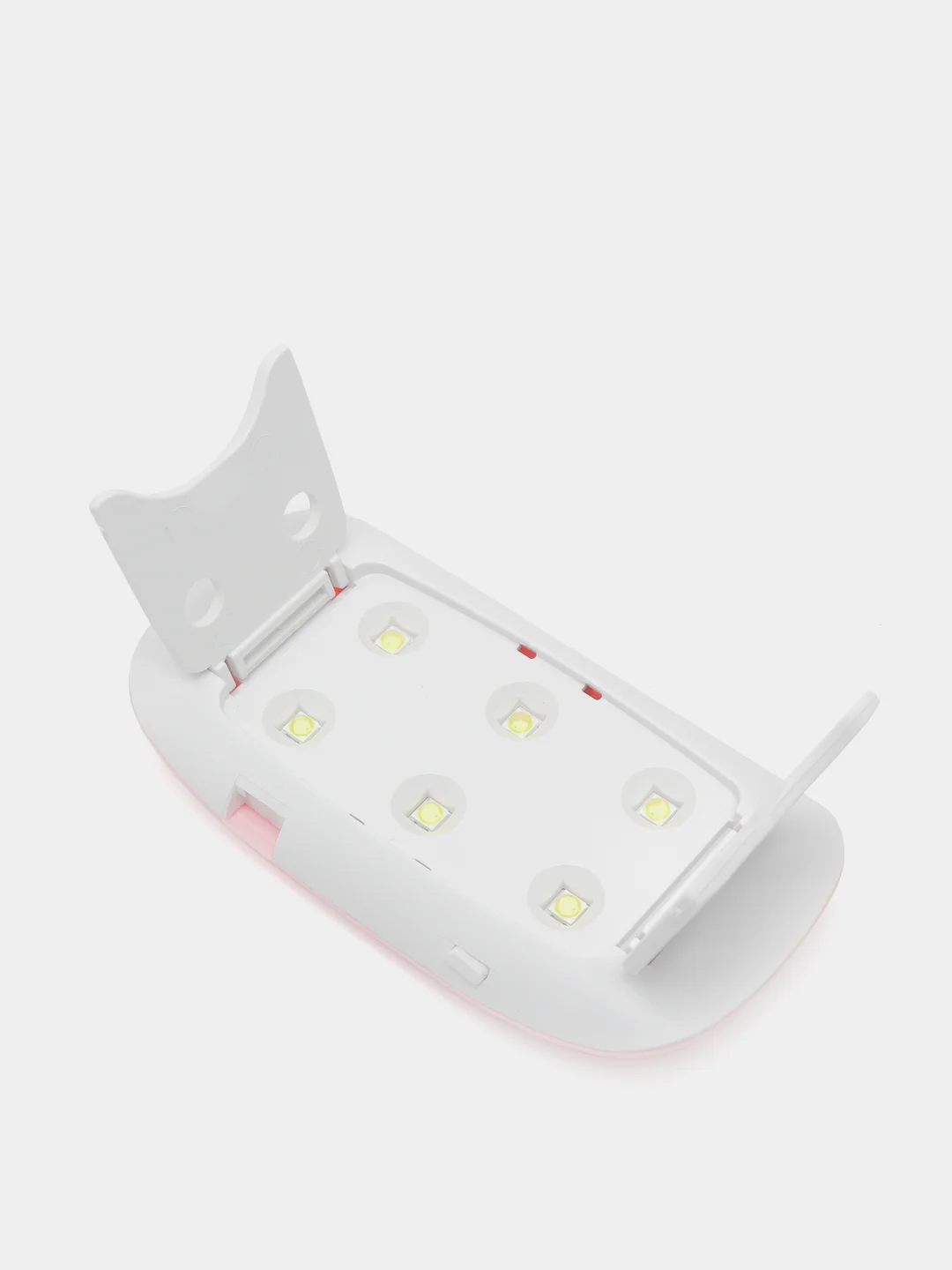 Белый led лампа для ногтей, сушки гель-лака SUNMINI 6W портативная