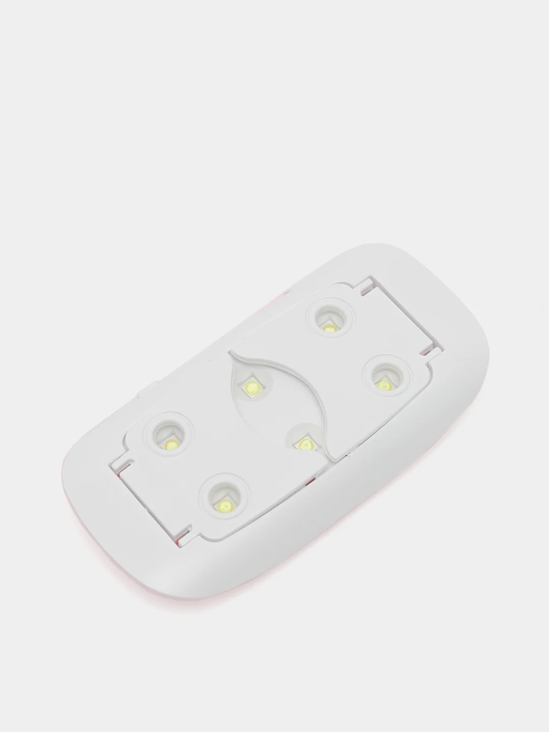 Белый led лампа для ногтей, сушки гель-лака SUNMINI 6W портативная