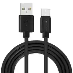 Черный кабель USB - USB Type-C Crown CMCU-3012C