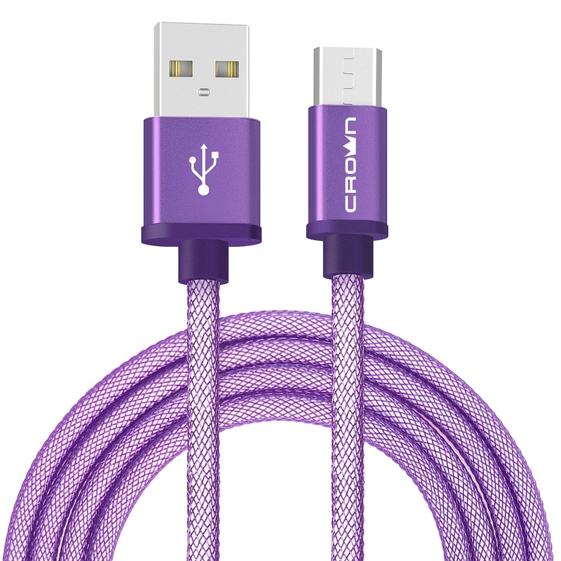 Кабель USB - microUSB Crown CMCU-3072M