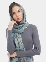 Палантин с бахромой