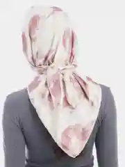 Розовый платок Шелковый