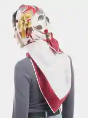 Красный платок Шелковый