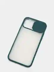 Зеленый чехол с защитой для камеры на iPhone (Айфон) 6 Plus, 7, XS, 11 Pro Max, 12 mini, 13 Pro