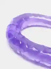 Фиолетовый двухсторонний фаллоимитатор