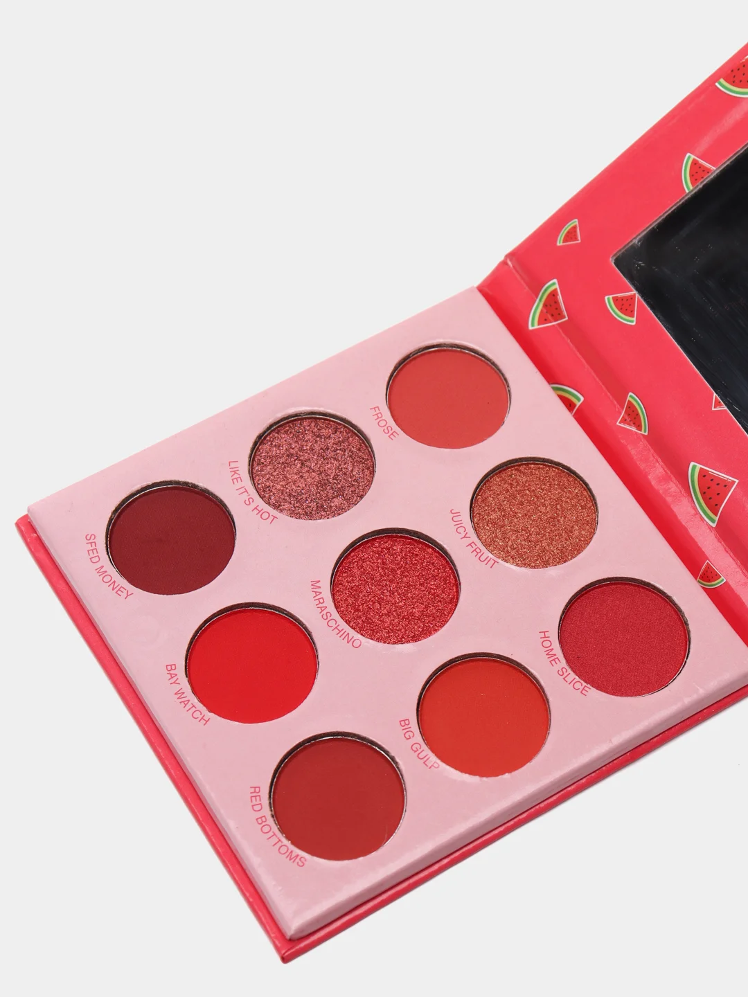 Коралловый тени - глиттер для век 9 оттенков Ever Beauty