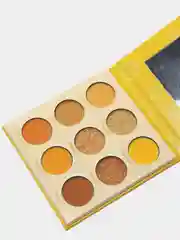 Желтый тени - глиттер для век 9 оттенков Ever Beauty