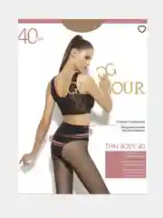 Колготки с утяжкой трусиками, Glamour Thin body 40 den