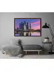 Алмазная мозаика " Москва-Сити" 40х60 см без подрамника