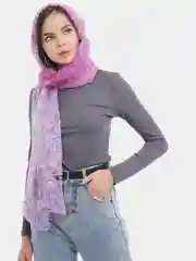 Фуксия шарф