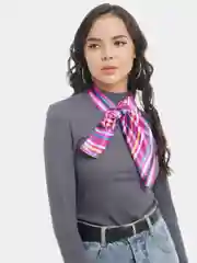 Индиго шейный платок