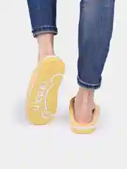 Коралловый меланж тапочки домашние женские