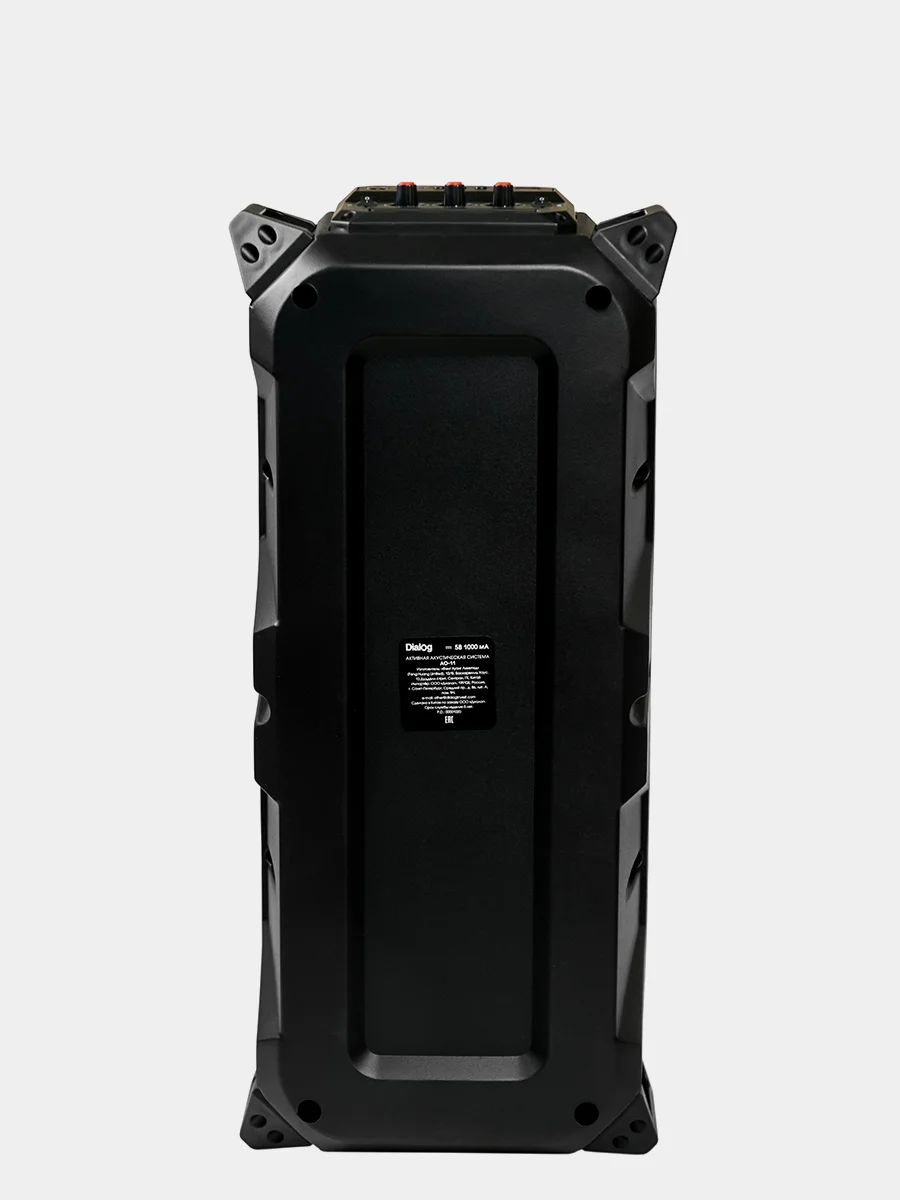 Bluetooth-колонка с подсветкой Dialog AO-11, 26 Вт, с караоке, FM, USB/MicroSD
