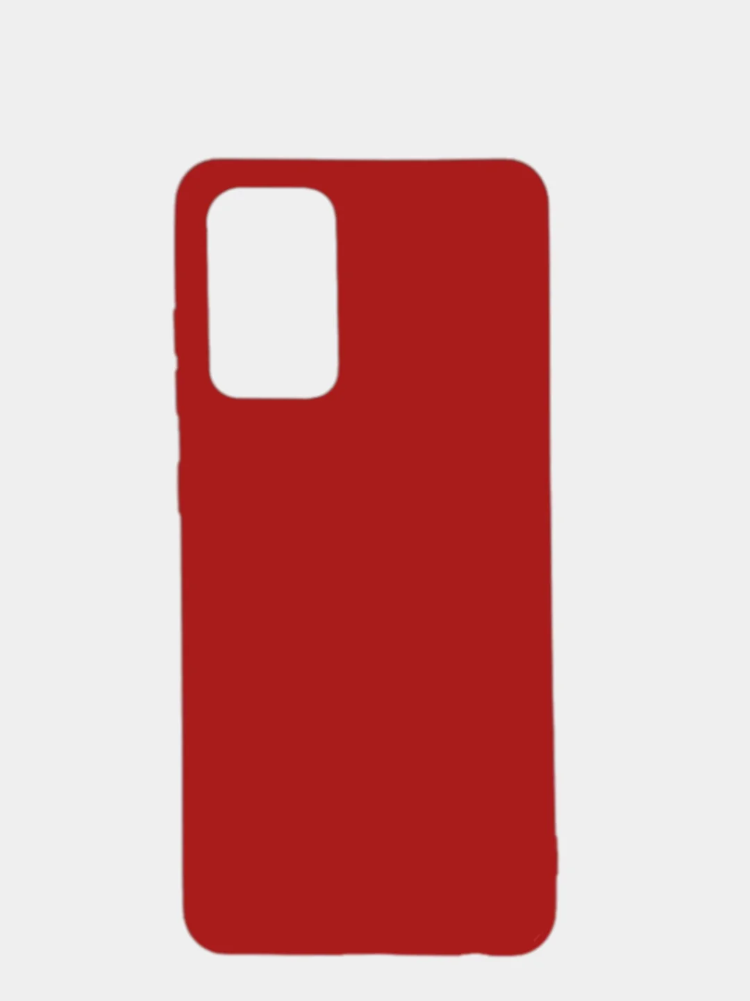 Красный чехол Samsung Galaxy A52 / A52s, Самсунг Галакси А52 / А52с силиконовый цветной матовый