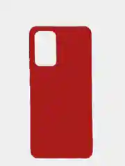 Красный чехол Samsung Galaxy A52 / A52s, Самсунг Галакси А52 / А52с силиконовый цветной матовый