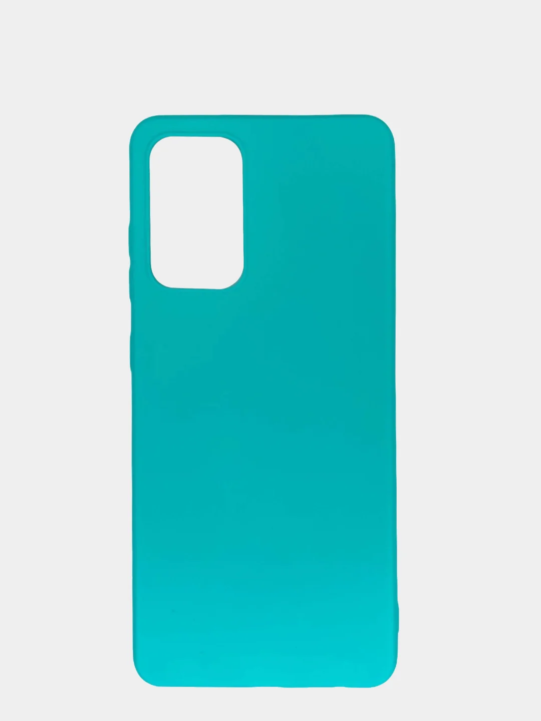 Бирюзовый чехол Samsung Galaxy A52 / A52s, Самсунг Галакси А52 / А52с силиконовый цветной матовый
