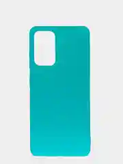 Бирюзовый чехол Samsung Galaxy A52 / A52s, Самсунг Галакси А52 / А52с силиконовый цветной матовый