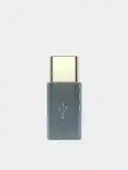 Серый переходник адаптер micro usb type c