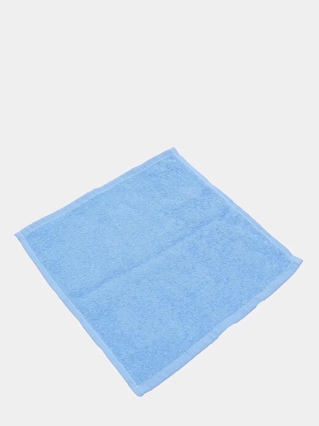 Голубой полотенце, хлопок, 30*30 см