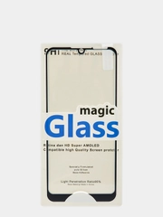 Защитное стекло Huawei Honor Y6 (2019) (Черный), с окантовкой