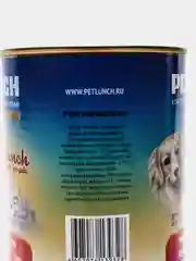 Корм для собак Lunch for pets нежная телятина, кусочки в желе, консервы 850гр
