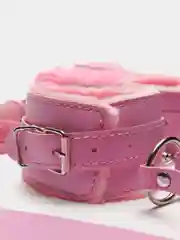 Красный бдсм набор, набор для влюбленных, Premium BDSM mini, 7 предметов
