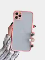 Розовый чехол матовый для iPhone 11 , 11 Pro, 11 Pro Max