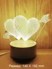 Коралловый светильник ночник 3D светодиодный LED, подарок