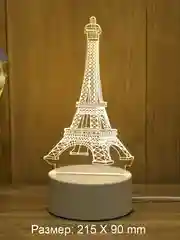 Оливковый светильник ночник 3D светодиодный LED, подарок