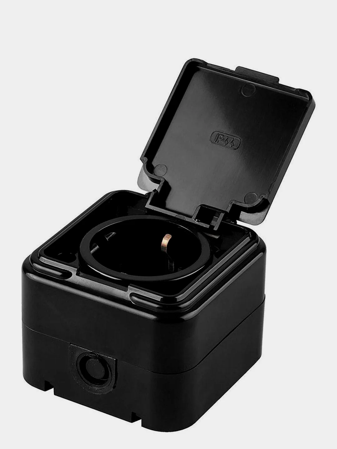 Белый розетка с заземляющим контактом, 250В, 16А, Stekker PST16-21-44