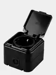 Белый розетка с заземляющим контактом, 250В, 16А, Stekker PST16-21-44