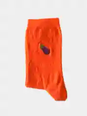 Оранжевый носки Цветные