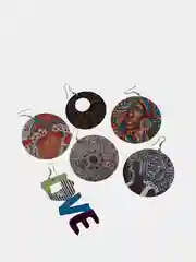 Массивные серьги-подвески